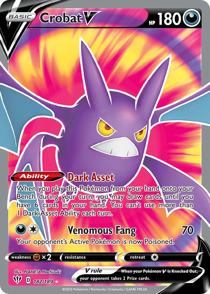 Crobat V · Darkness Ablaze