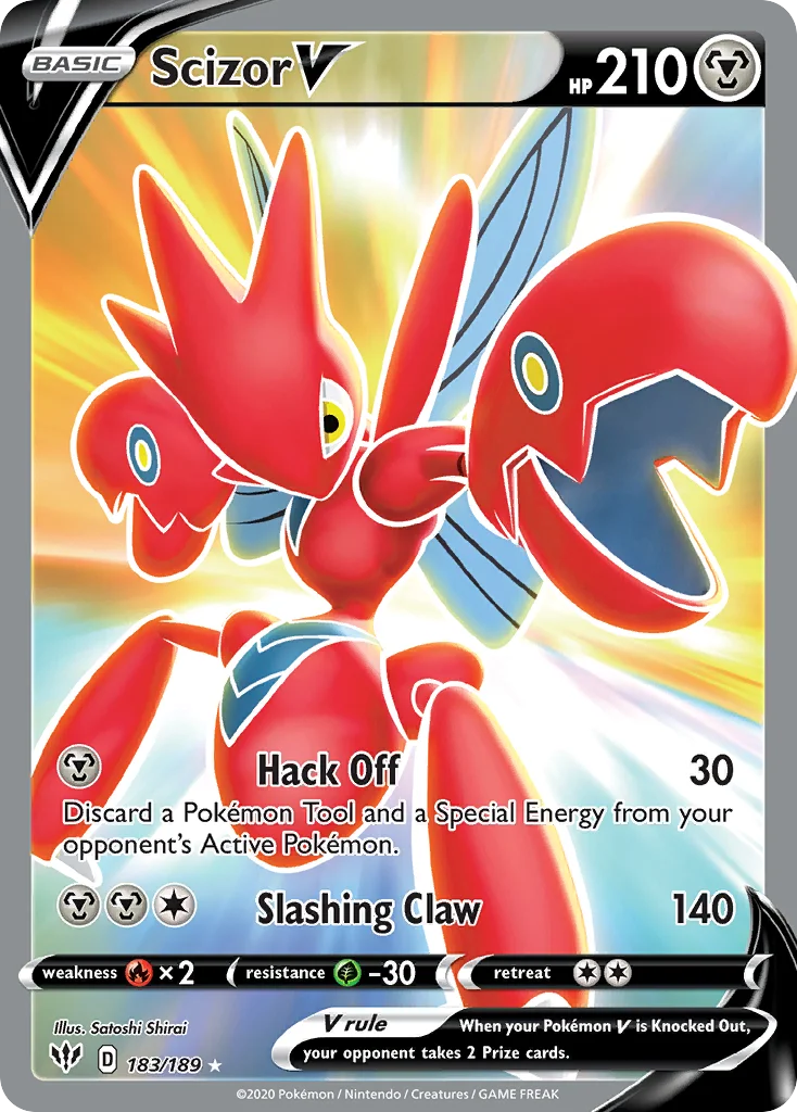 Scizor V · Darkness Ablaze