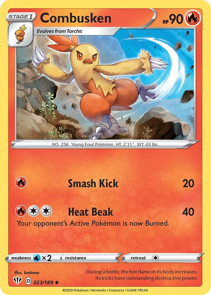 Combusken · Darkness Ablaze