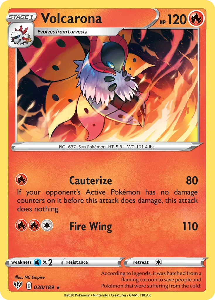 Volcarona · Darkness Ablaze