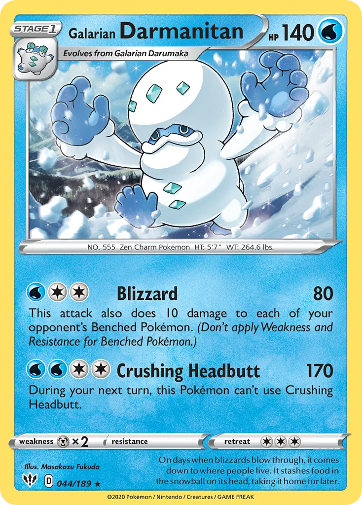 Darmanitan de Galar · Escuridão Incandescente