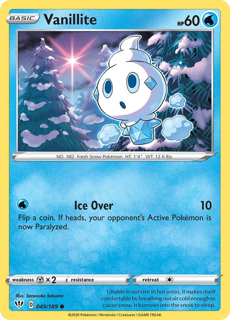 Vanillite · Darkness Ablaze