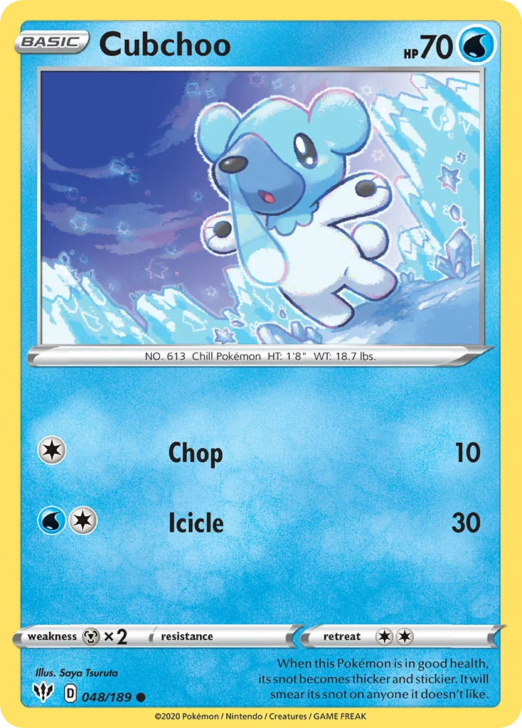 Cubchoo · Darkness Ablaze