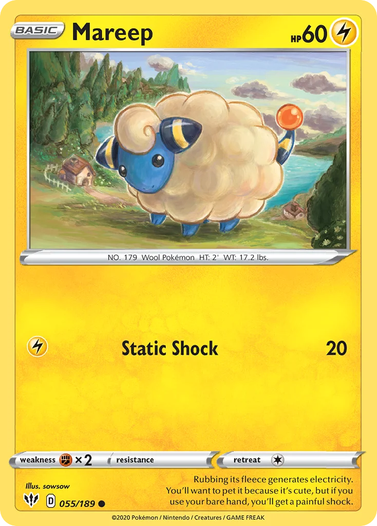 Mareep · Escuridão Incandescente