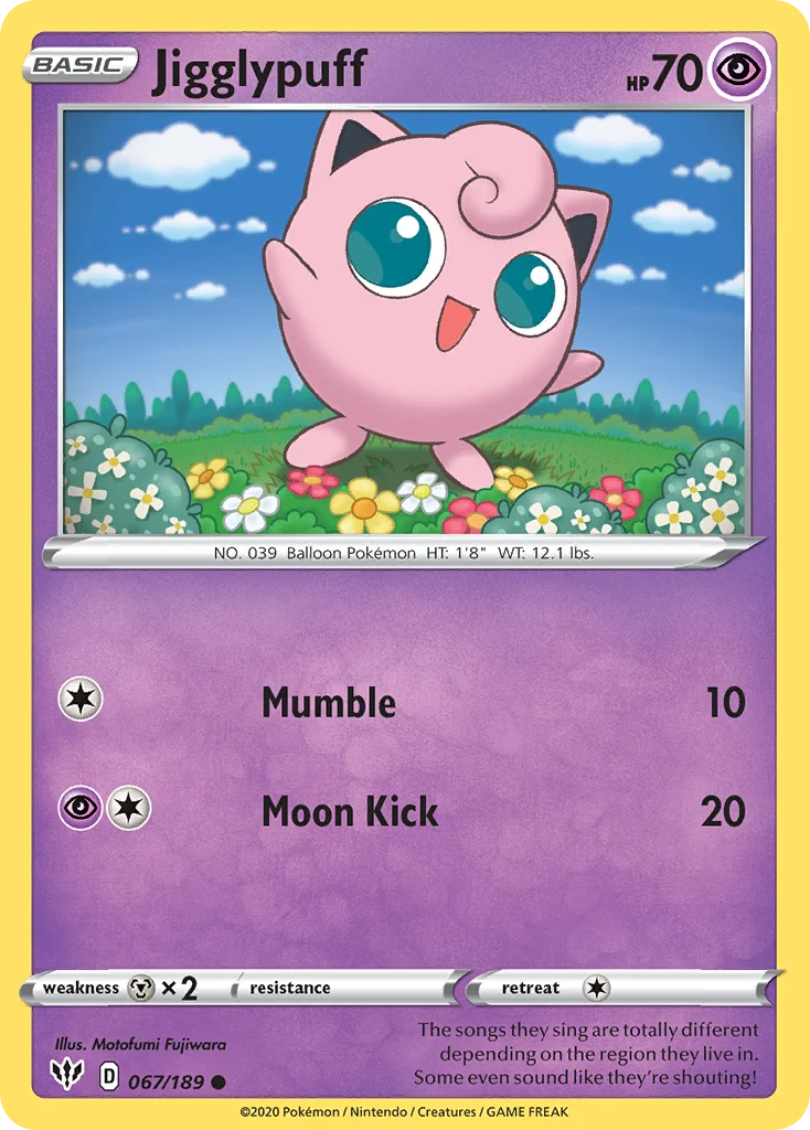 Jigglypuff · Darkness Ablaze
