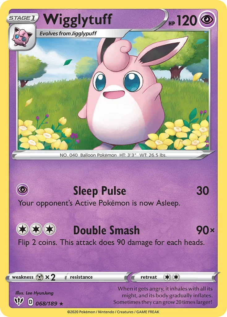 Wigglytuff · Darkness Ablaze