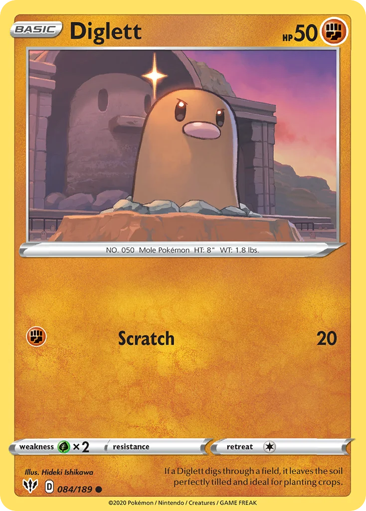 Diglett · Darkness Ablaze
