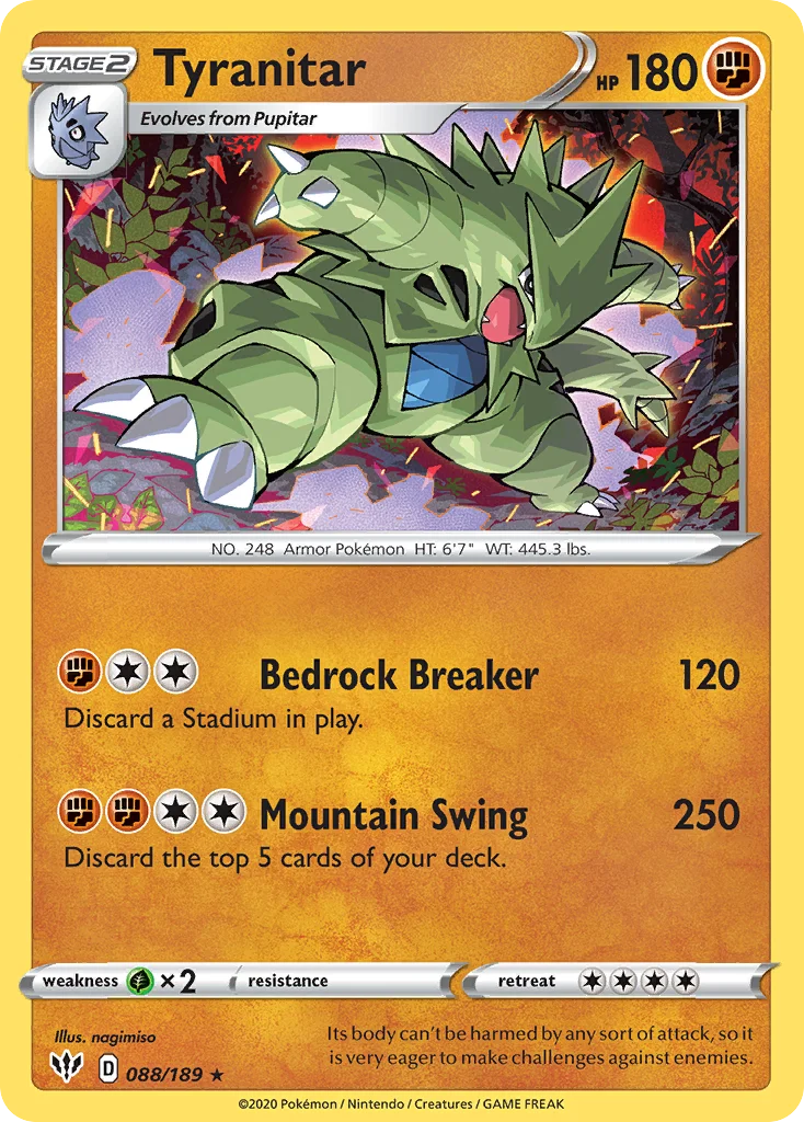 Tyranitar · Darkness Ablaze