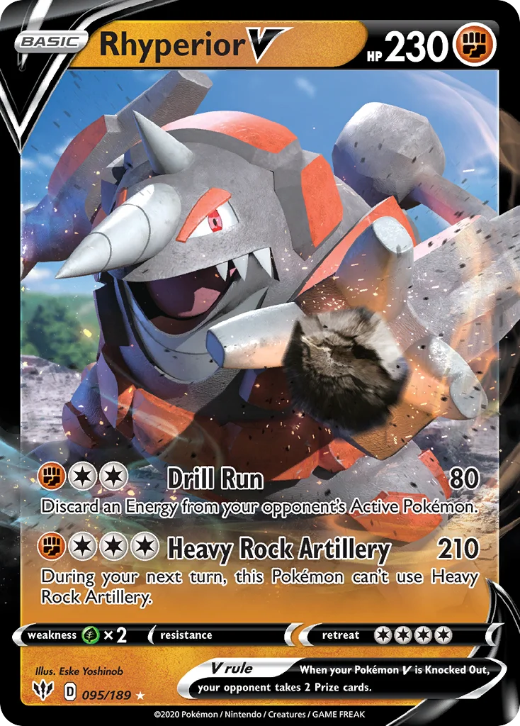 Rhyperior V · Darkness Ablaze
