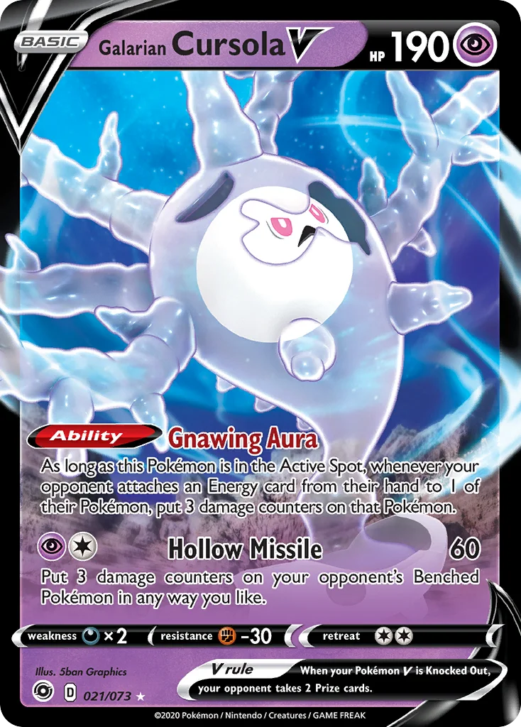 Galarian Cursola V · Champion's Path