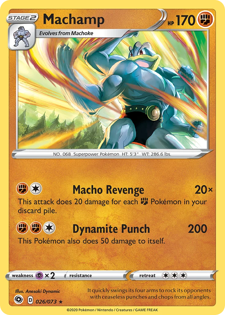 Machamp · Caminho do Campeão