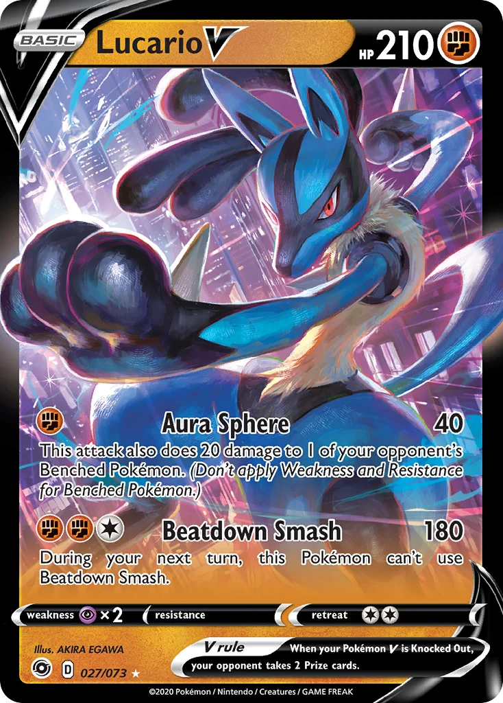 Lucario V · Champion's Path