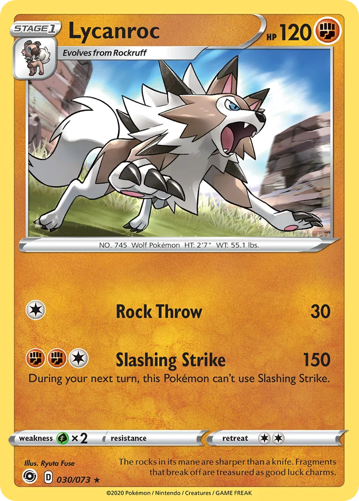 Lycanroc · Caminho do Campeão