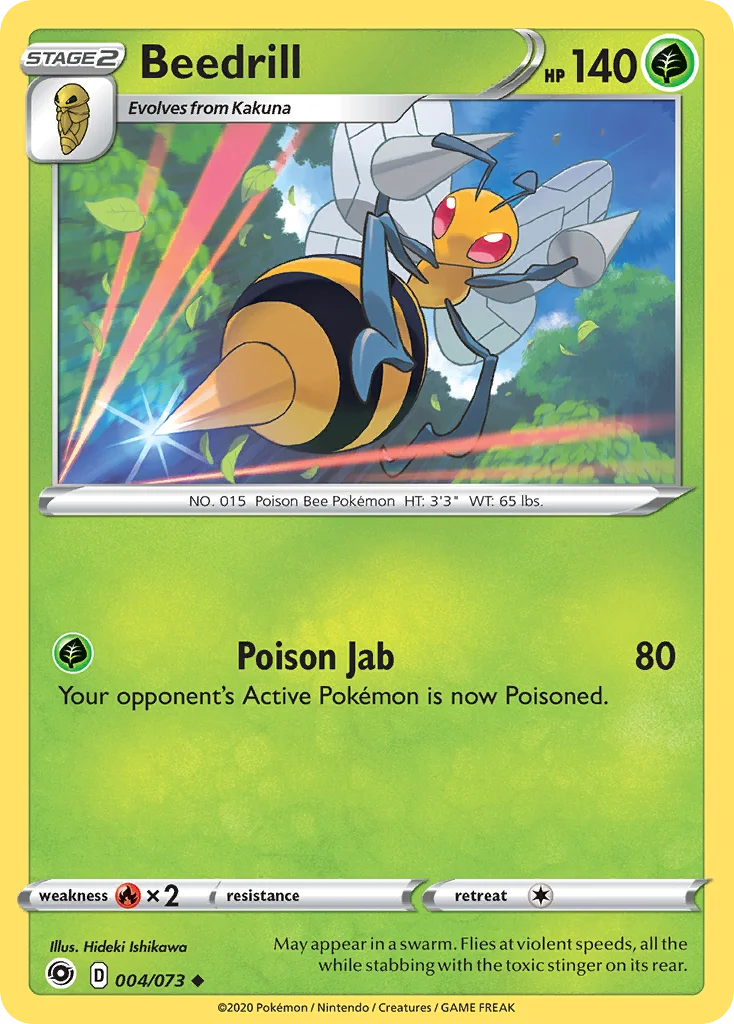 Beedrill · Caminho do Campeão