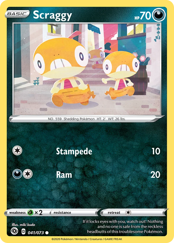 Scraggy · Caminho do Campeão