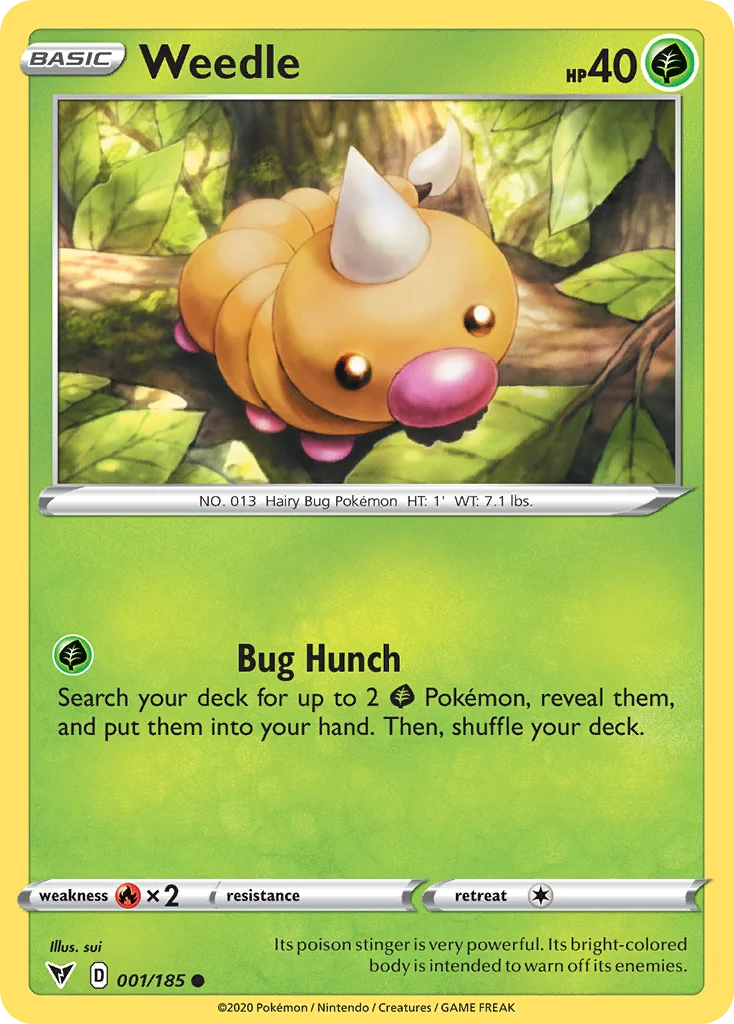 Weedle · Voltagem Vívida