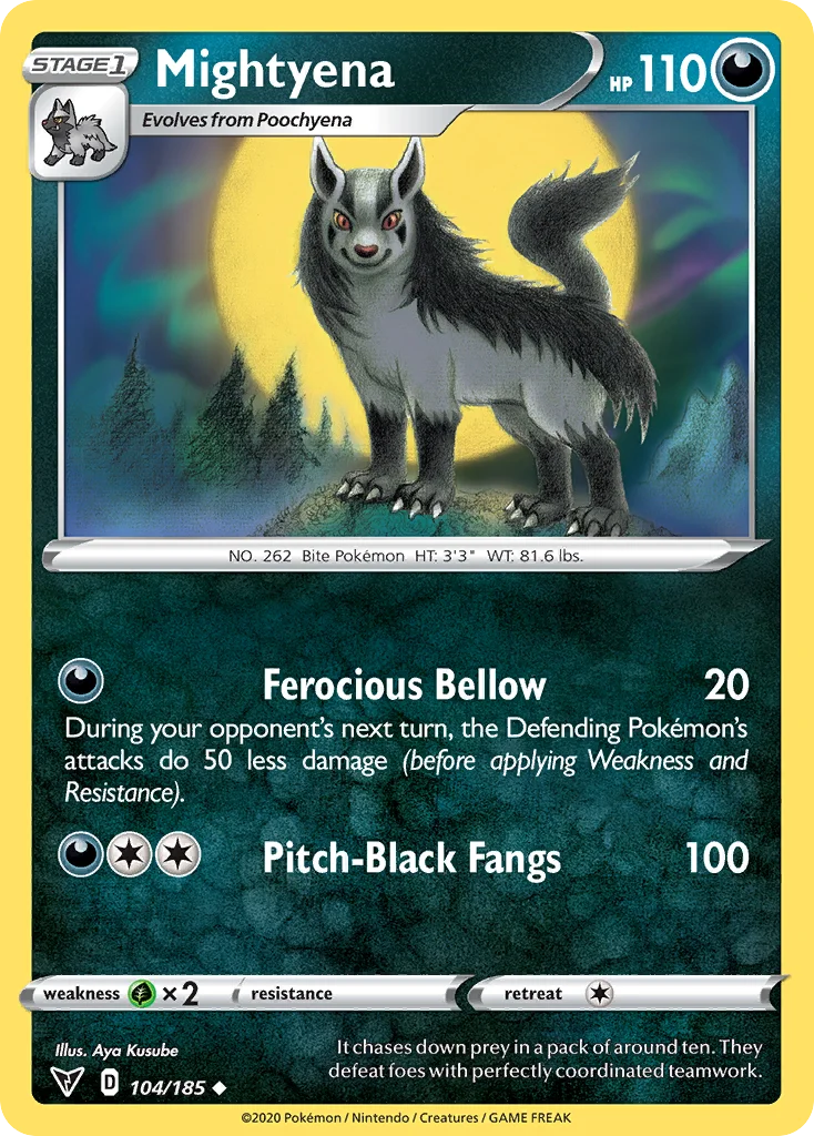 Mightyena · Vivid Voltage