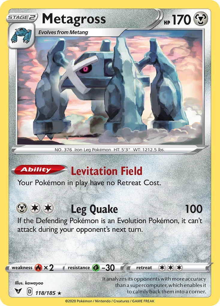 Metagross · Voltagem Vívida