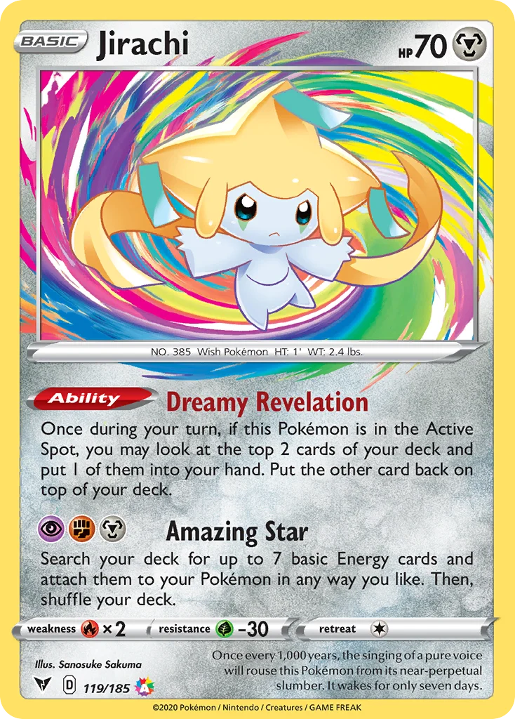 Jirachi · Vivid Voltage