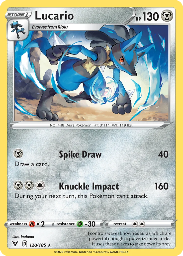 Lucario · Vivid Voltage
