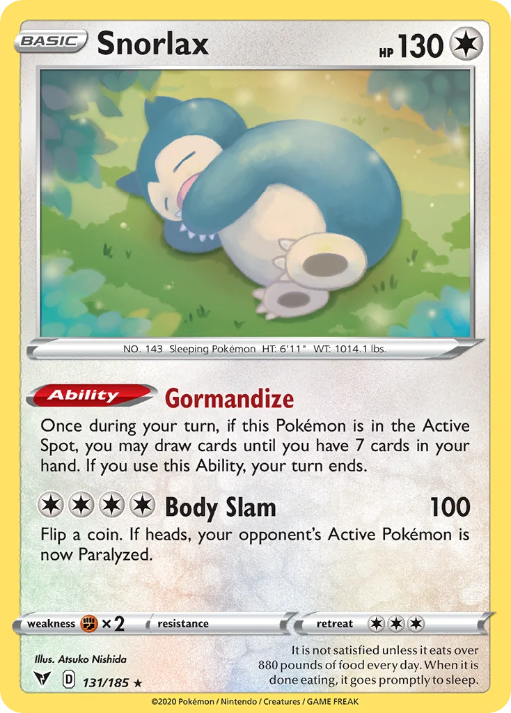 Snorlax · Vivid Voltage