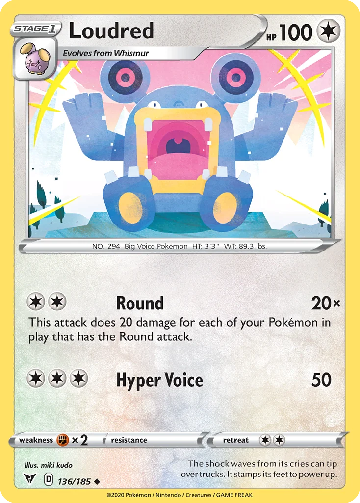 Loudred · Vivid Voltage