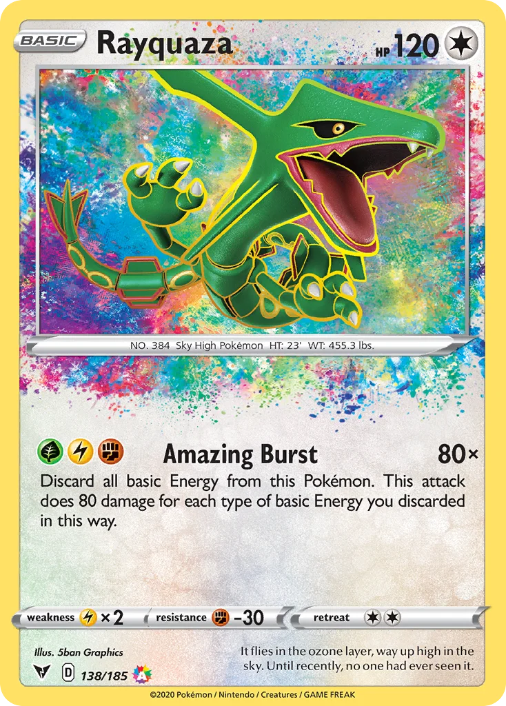 Rayquaza · Vivid Voltage