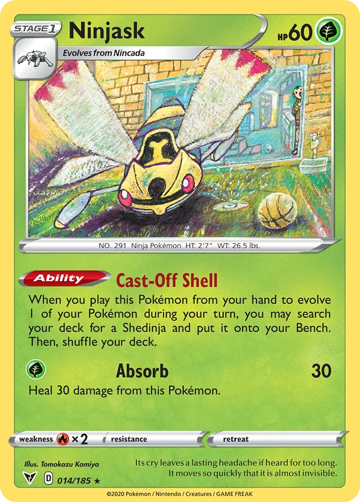 Ninjask · Voltagem Vívida