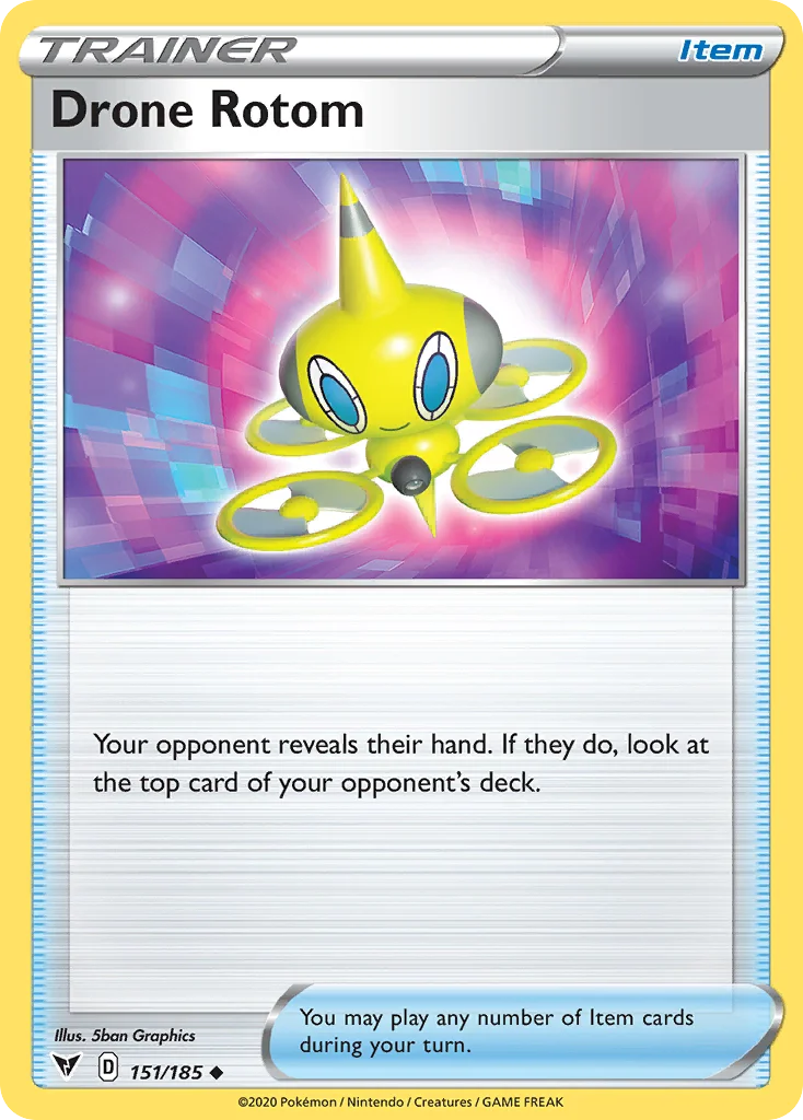 Drone Rotom · Voltagem Vívida