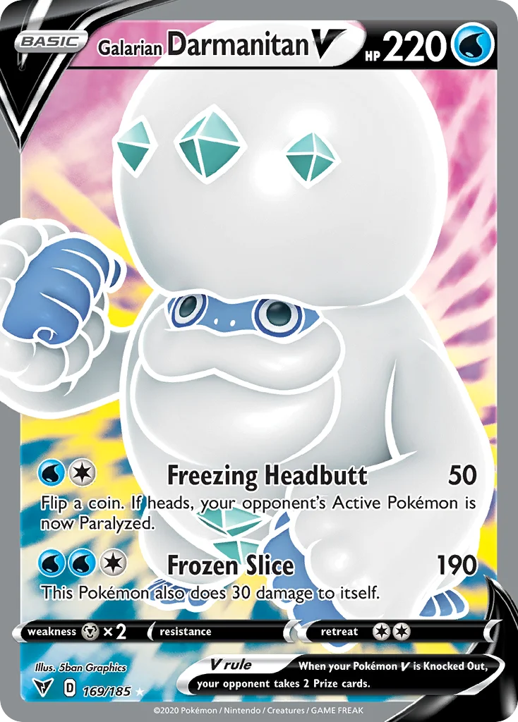 Galarian Darmanitan V · Vivid Voltage