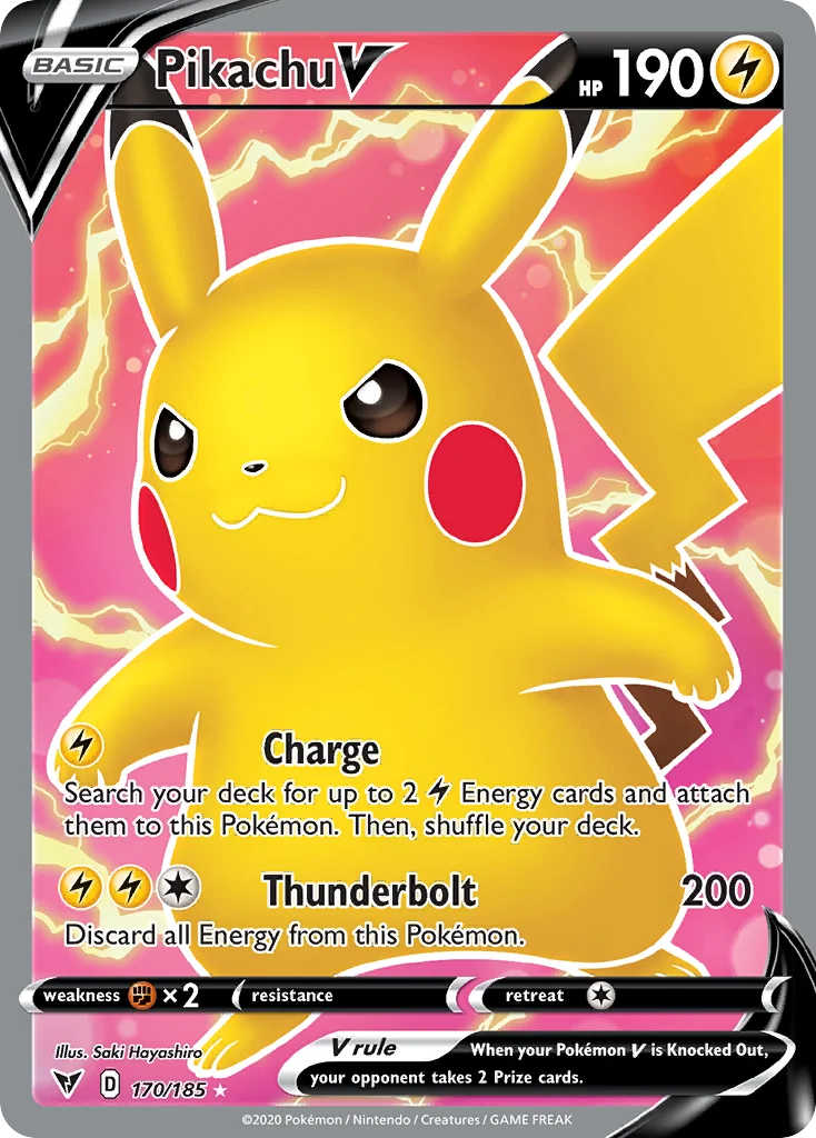 Pikachu V · Vivid Voltage