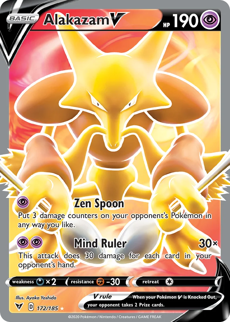 Alakazam V · Vivid Voltage