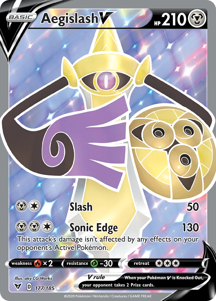 Aegislash V · Voltagem Vívida
