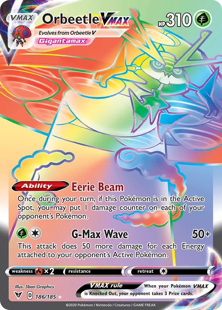 Orbeetle VMAX · Vivid Voltage