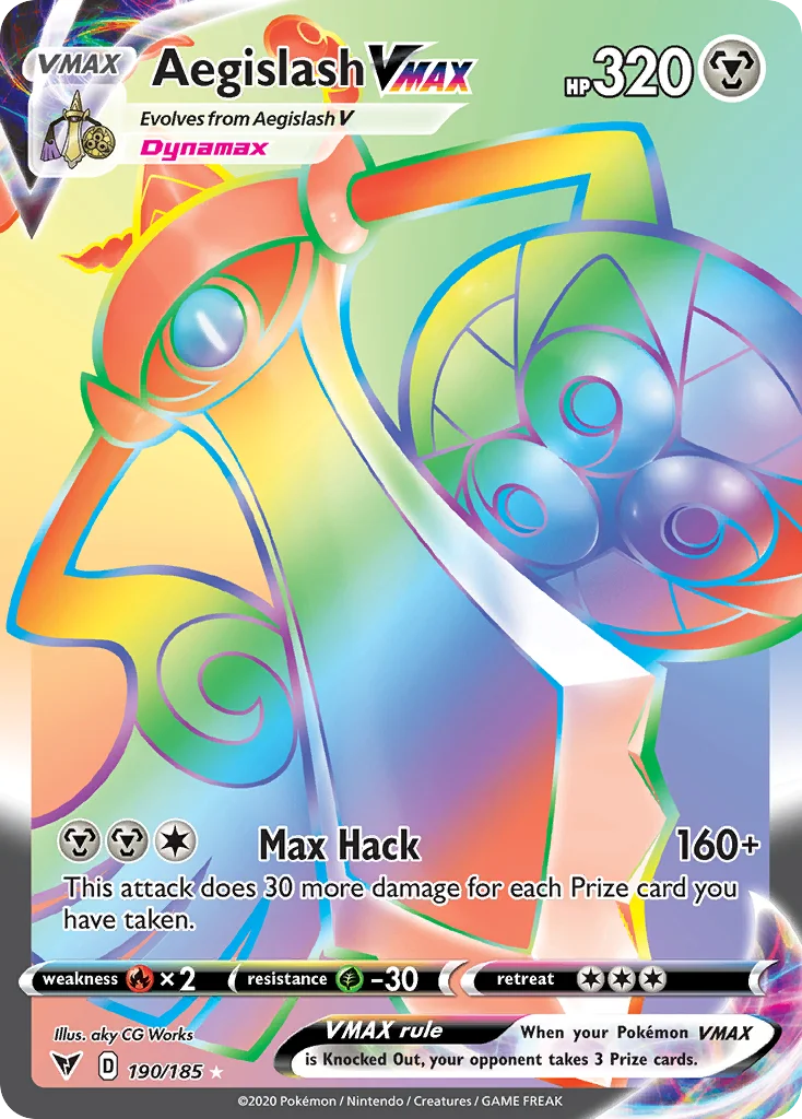 Aegislash VMAX · Vivid Voltage