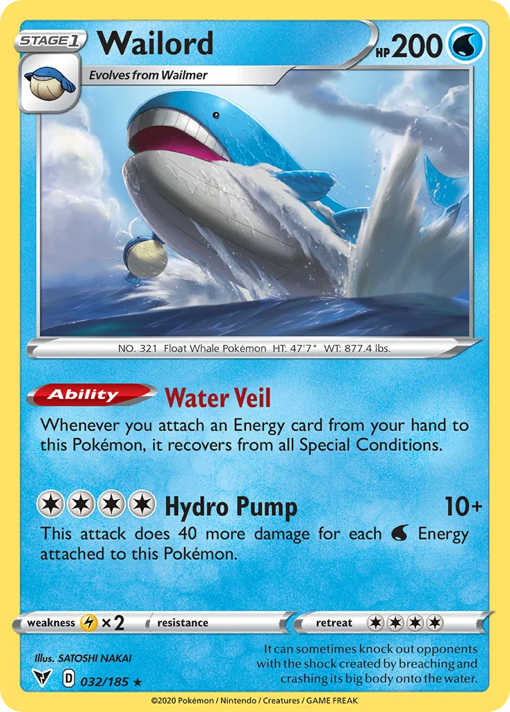 Wailord · Vivid Voltage