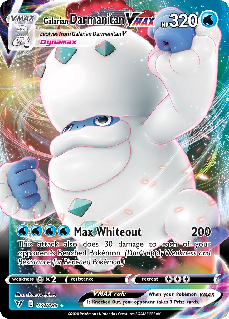 Galarian Darmanitan VMAX · Vivid Voltage