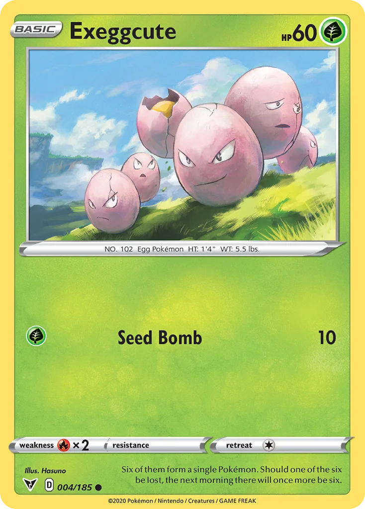 Exeggcute · Voltagem Vívida