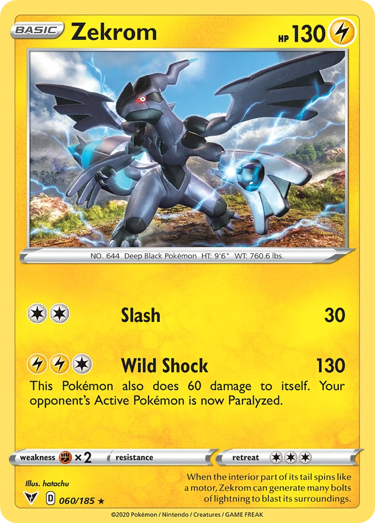 Zekrom · Voltagem Vívida