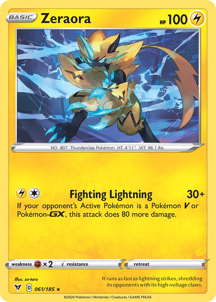 Zeraora · Voltagem Vívida
