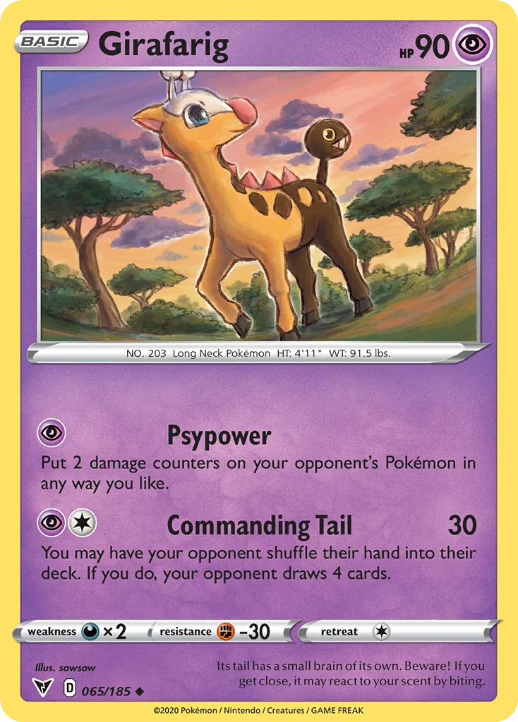 Girafarig · Vivid Voltage