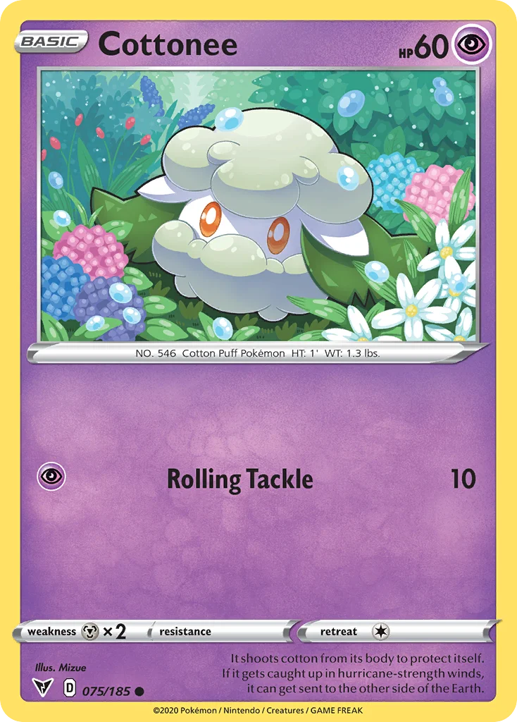 Cottonee · Voltagem Vívida