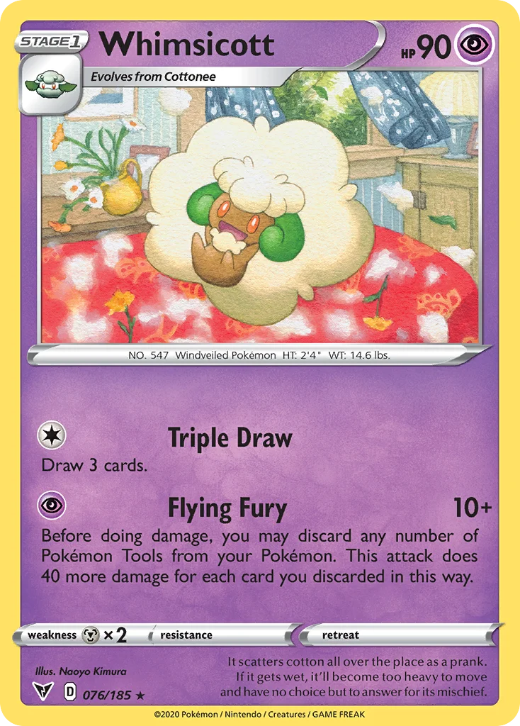 Whimsicott · Voltagem Vívida