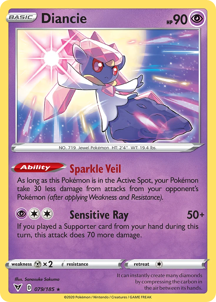 Diancie · Vivid Voltage