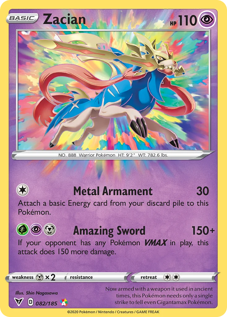 Zacian · Vivid Voltage