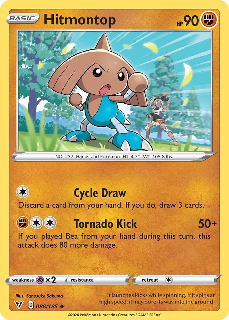 Hitmontop · Vivid Voltage