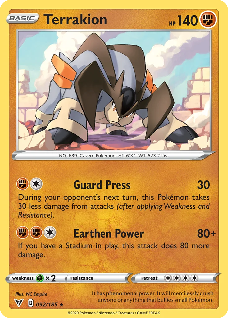 Terrakion · Vivid Voltage