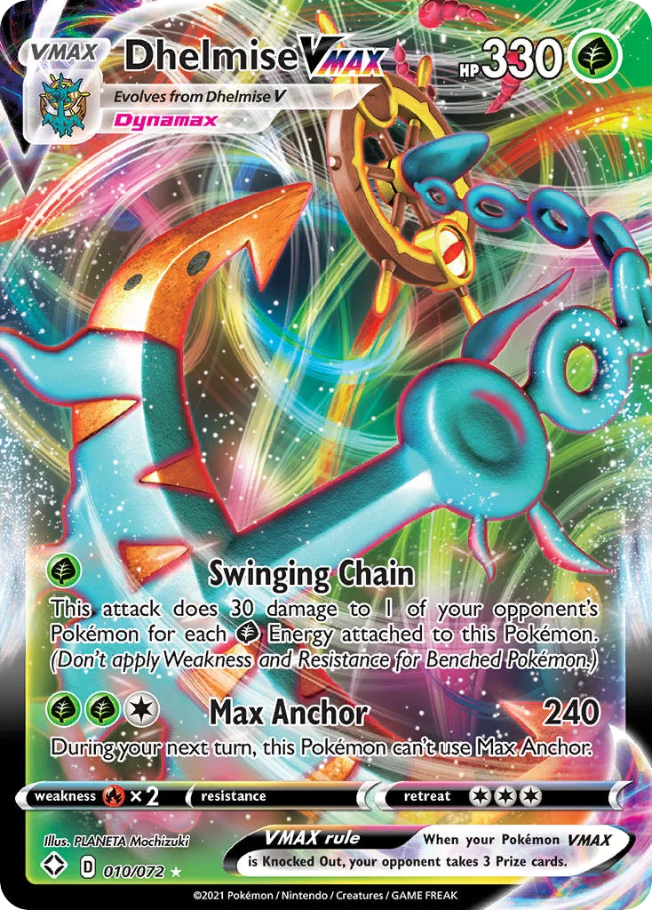 Dhelmise VMAX · Shining Fates