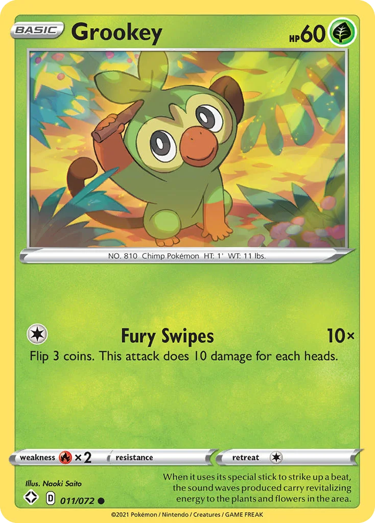 Grookey · Shining Fates