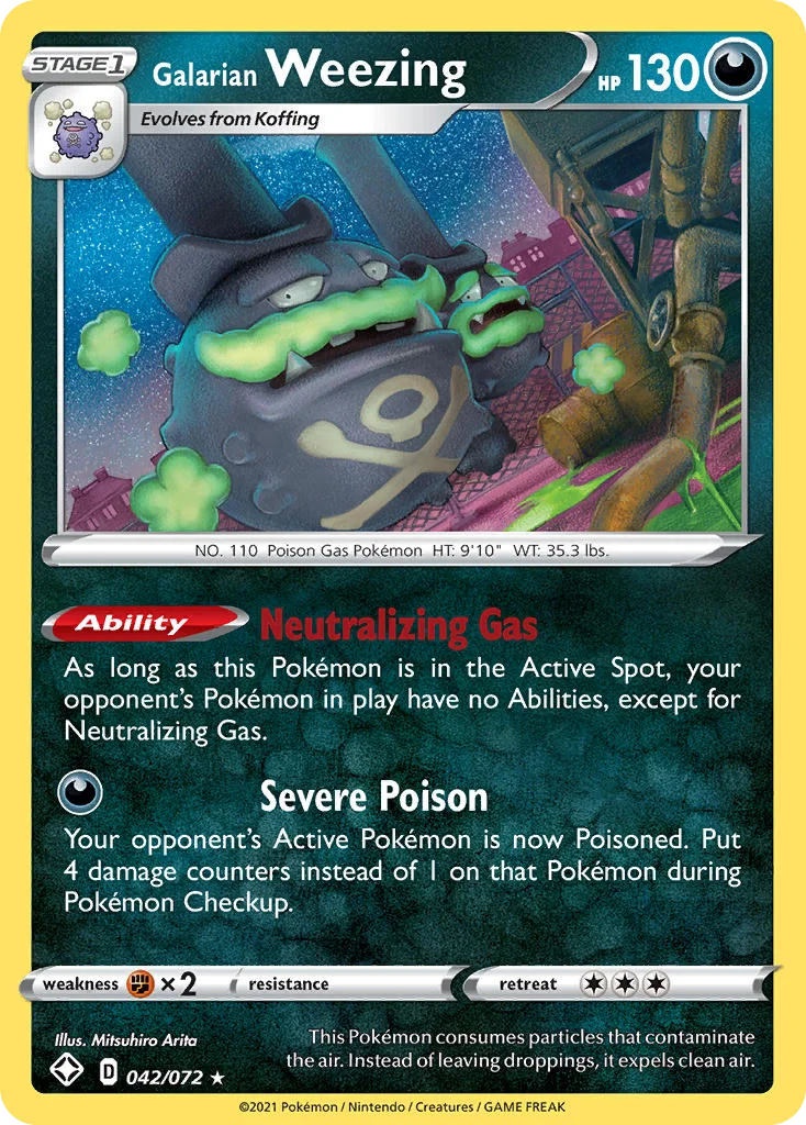 Galarian Weezing · Shining Fates